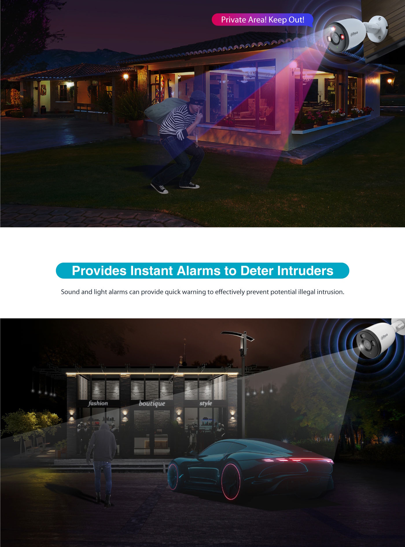 Dahua IP 5.0MP Wifi Bullet Dual Illumination F5D-PV