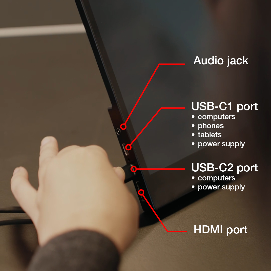 Verbatim Monitor Portable 14'' Full-HD USB-C PM-14