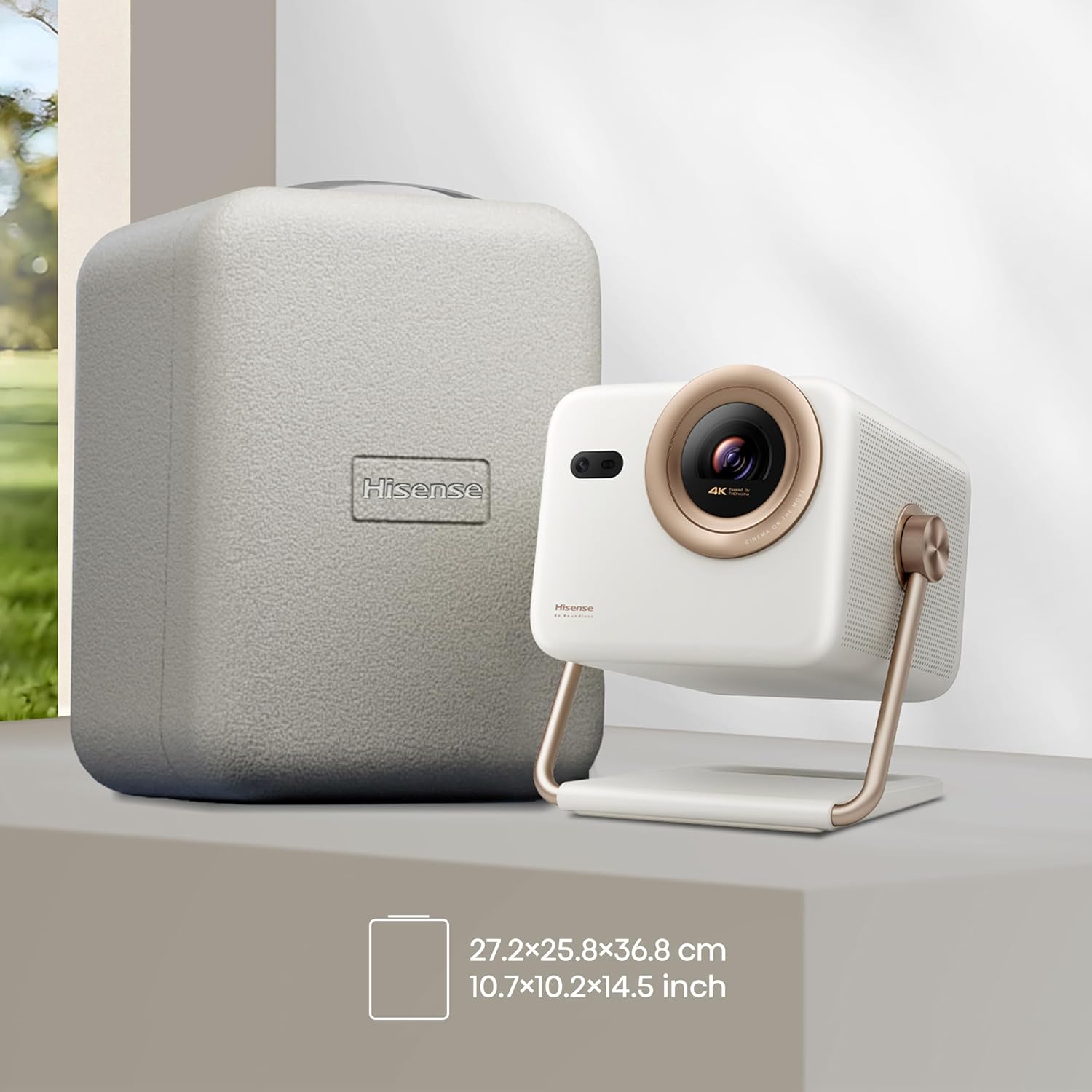 Hisense M2SE Pro 4K Laser Portable Mini Projector