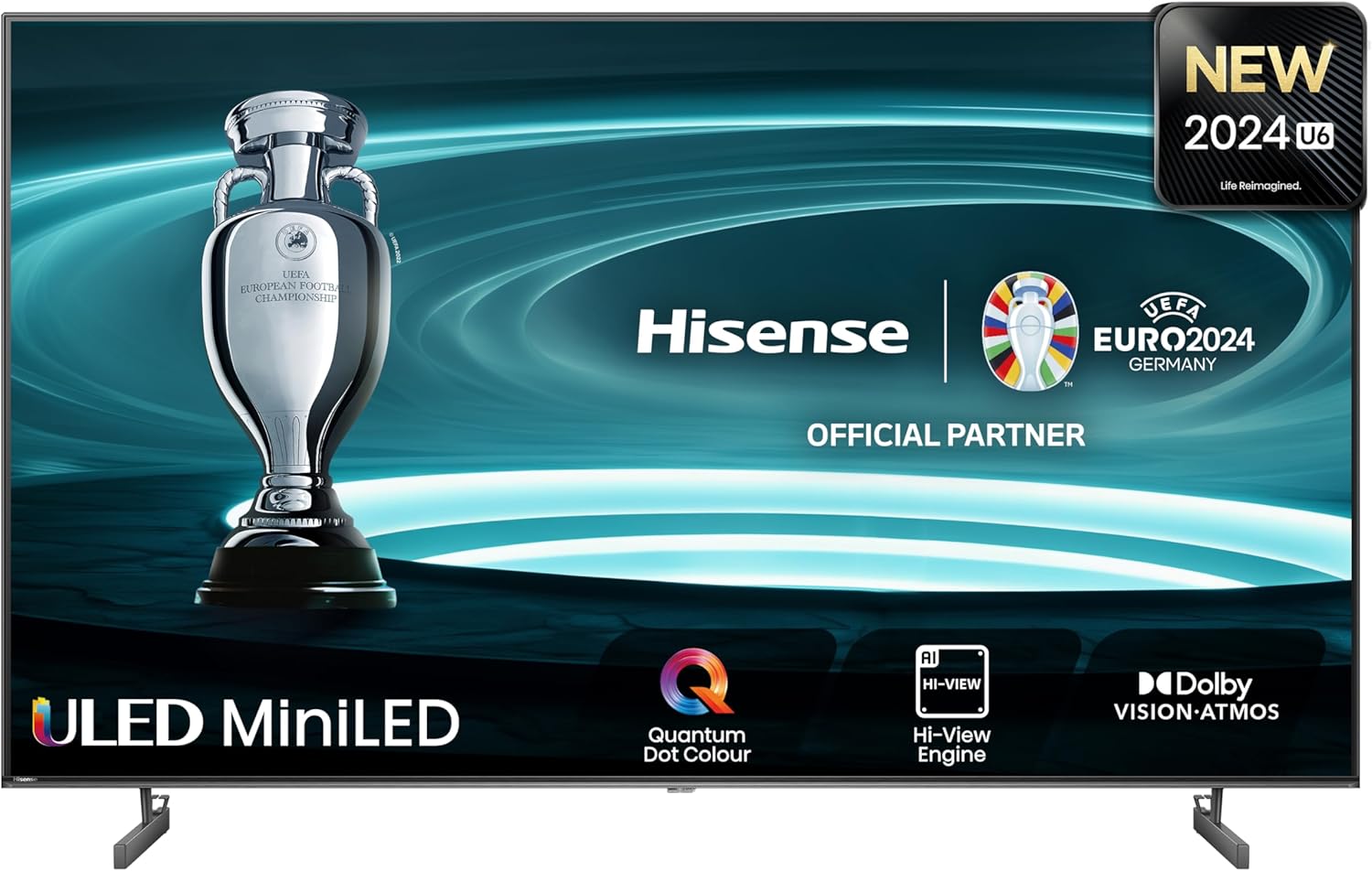 Hisense 65U6NQ 65'' 4K Smart QLED Mini LED TV
