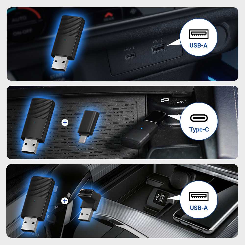 MINIX CAR Wired to Wireless CarPlay USB Dongle CP86