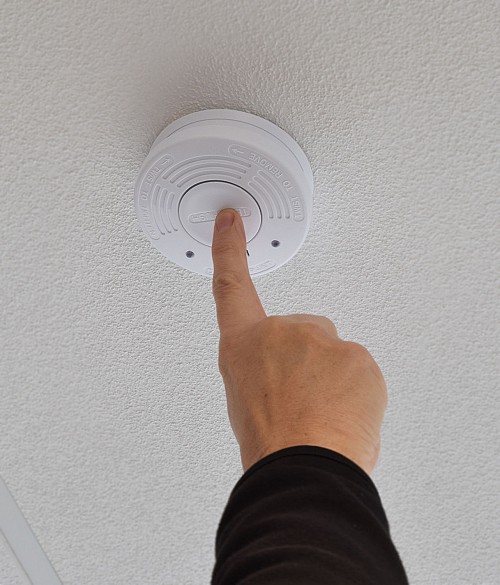 Mercury Smoke Detector w/ 10 Year Sealed Battery 350.129UK