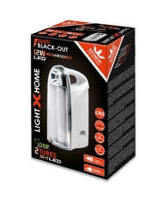 REXER Emergency Lamp 12W 24 LED Recharge & Portable RX4026L