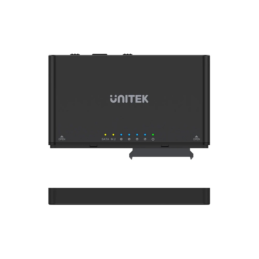 Unitek SolidForce+ USB3.2 M2 NVMe Enclosure w/ SATA III Adapter S1222A