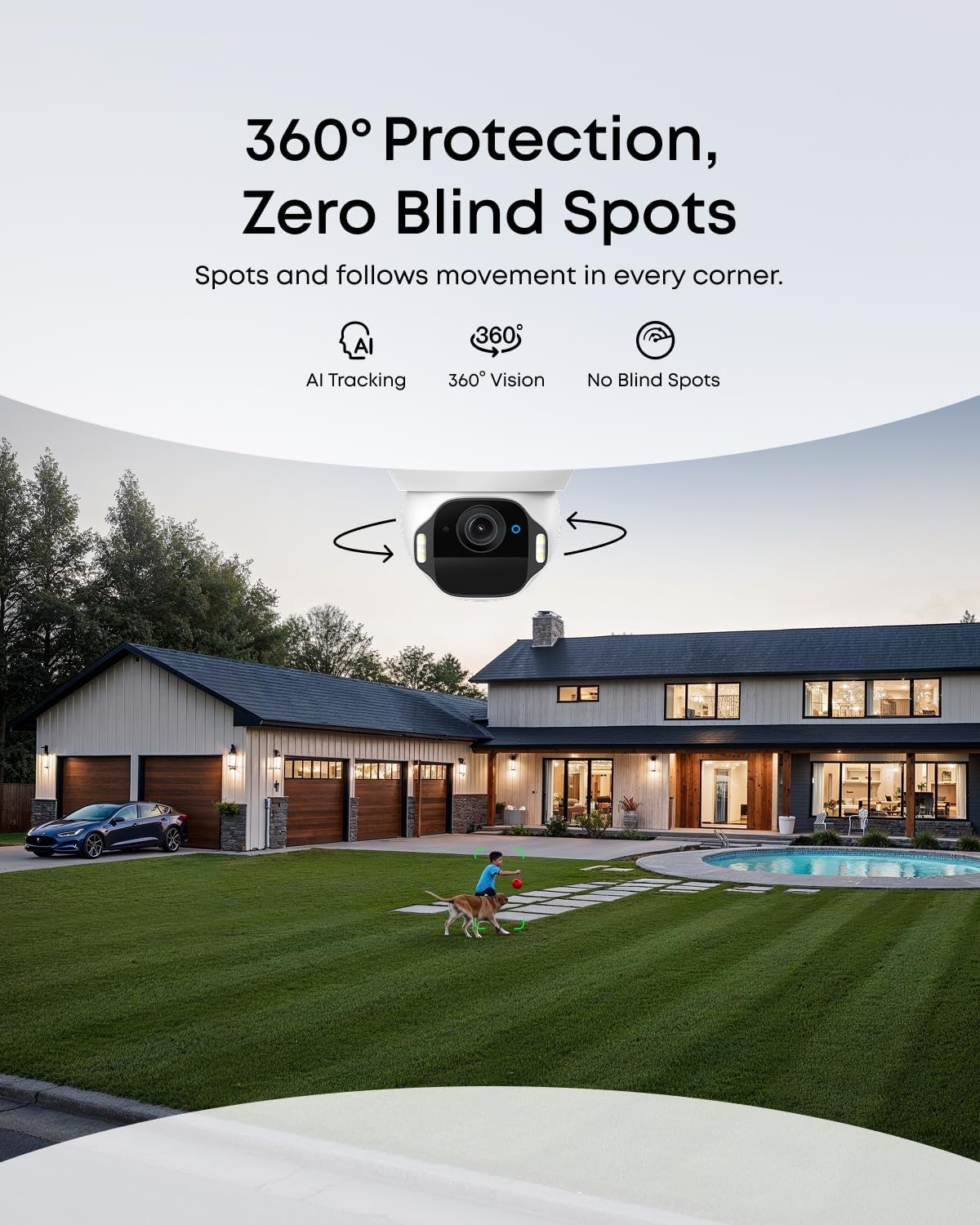 Anker Eufy Security Camera Kit eufyCam E42 1 x 4K PTZ + Solar (also works as standalone)