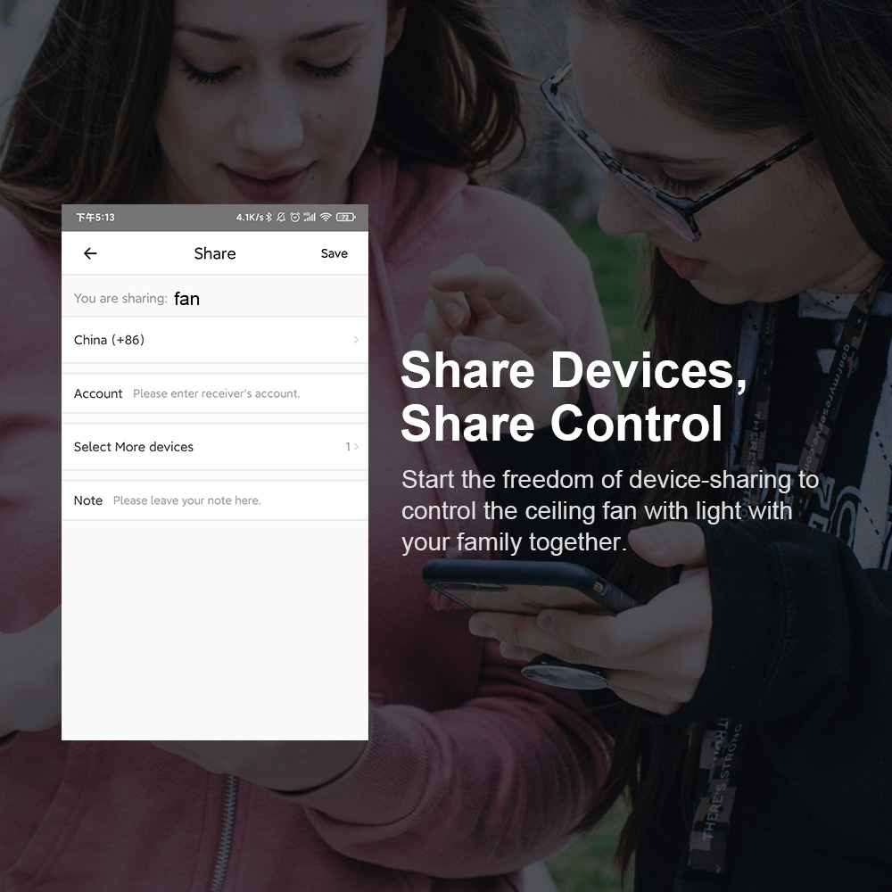 Sonoff WiFi Smart Ceiling Fan-Light Controller IFAN04 3A