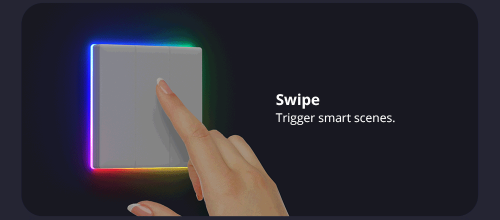 Sonoff T52C-WiFi Smart Wall Touch Switch 2-Button White