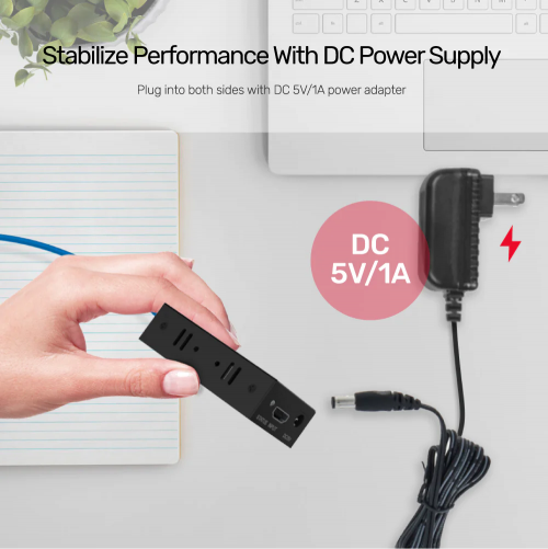 Unitek HC HDMI Extender Over Ethernet 150m 4K V101A