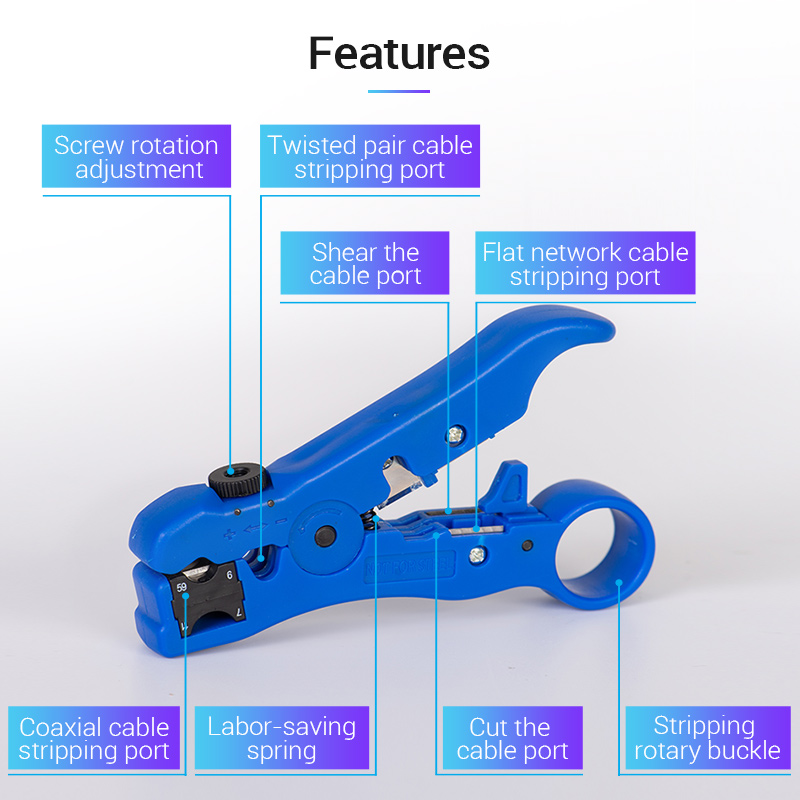 Vention NETWORK Tool Coaxial Cable Stripper KEBL0