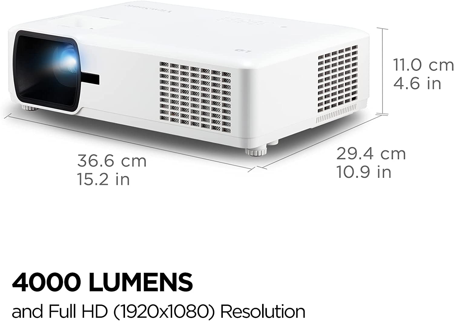 Viewsonic Projector LS610HDH 1080p LED Business/Education 4000 Lumens