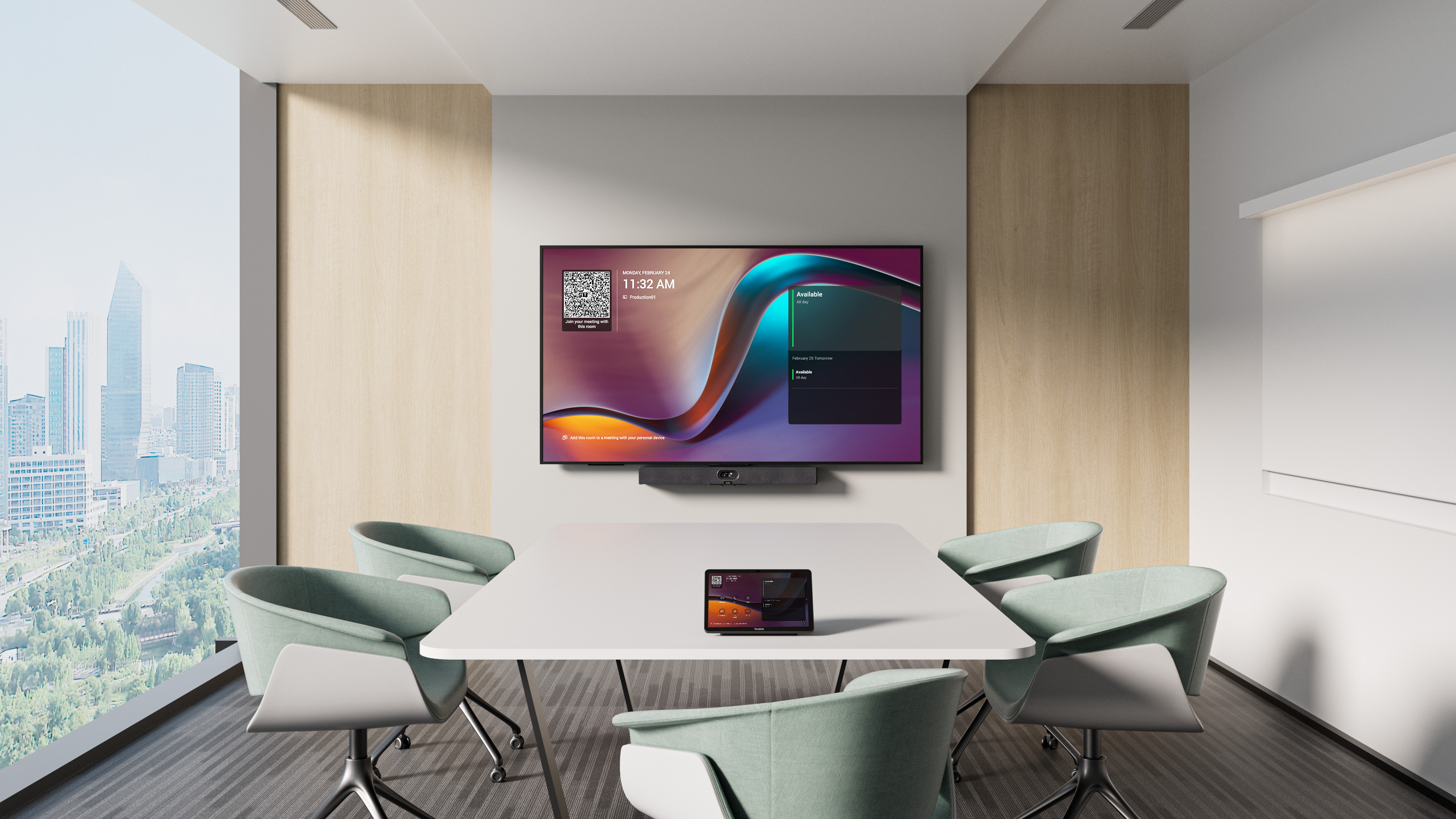 Yealink MD65 Meeting Display 65" Android 13 for MTR Bar/UVC