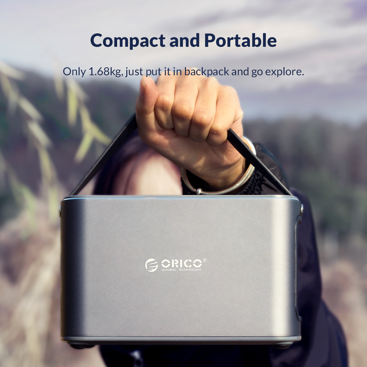 Orico Portable Power Station PA120 120W 156WH with UK AC Socket