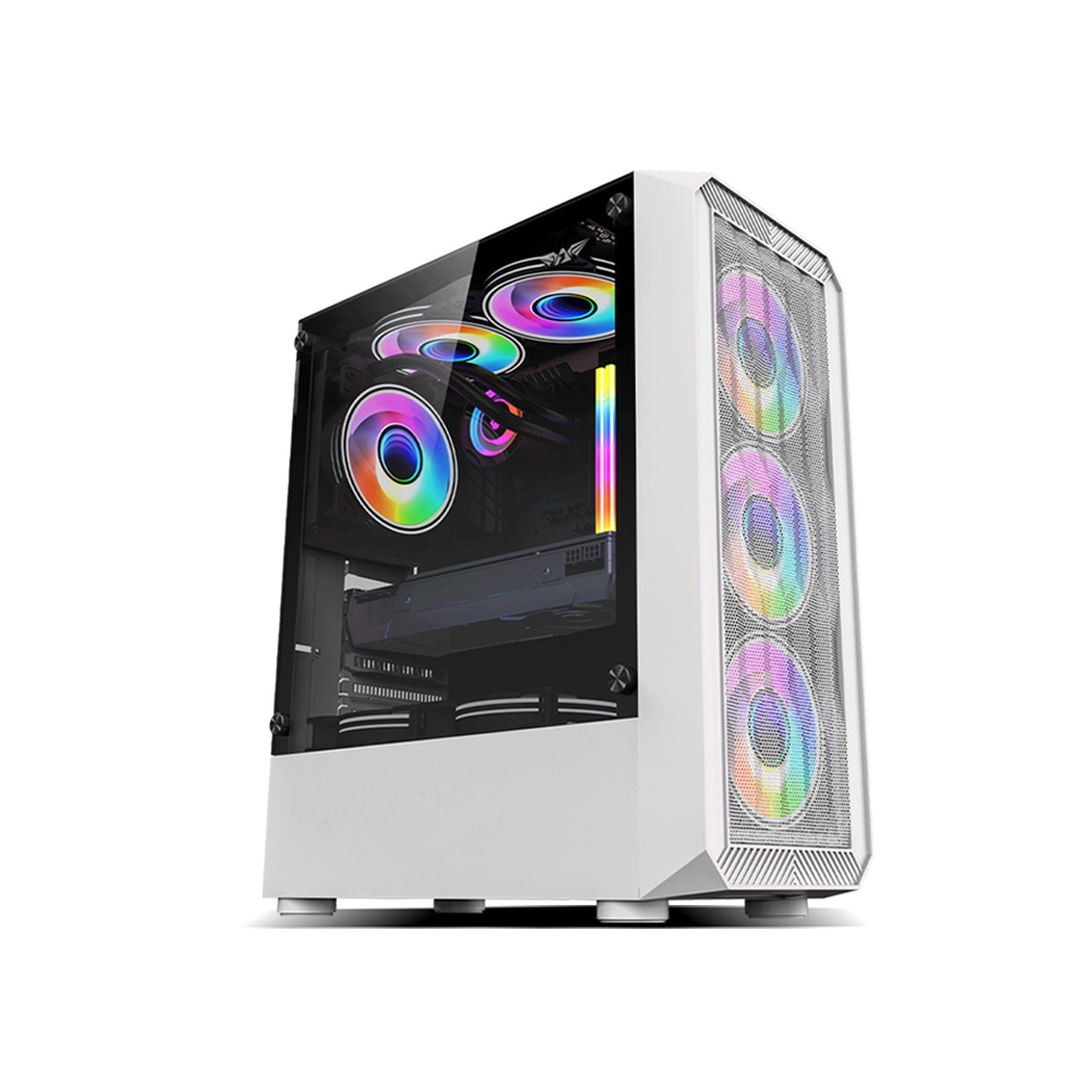 Armaggeddon Gaming Case ATX 4xARGB TRITRON PRO 100 White