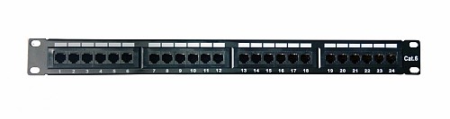 DigitMX NETPRO NP-CPP24C6 24Port CAT6 Patch Panel