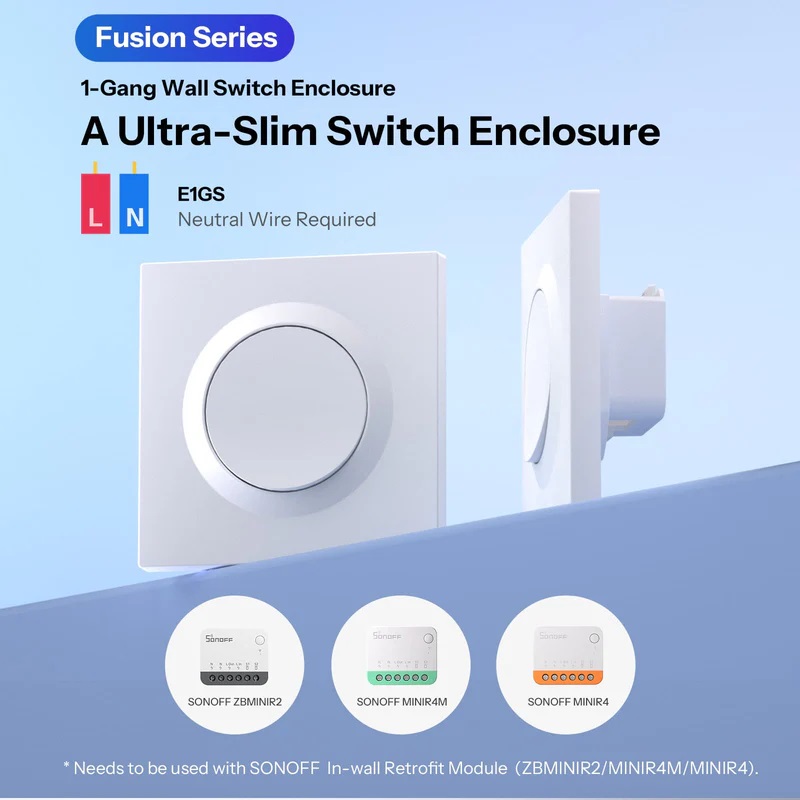 Sonoff WiFi Smart Switch Enclosure(miniR4,miniR4M,ZBminiR2)