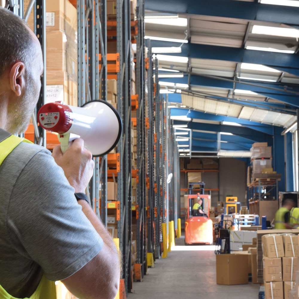 Adastra RM10 10W Rechargeable Megaphone with Siren 952.010UK