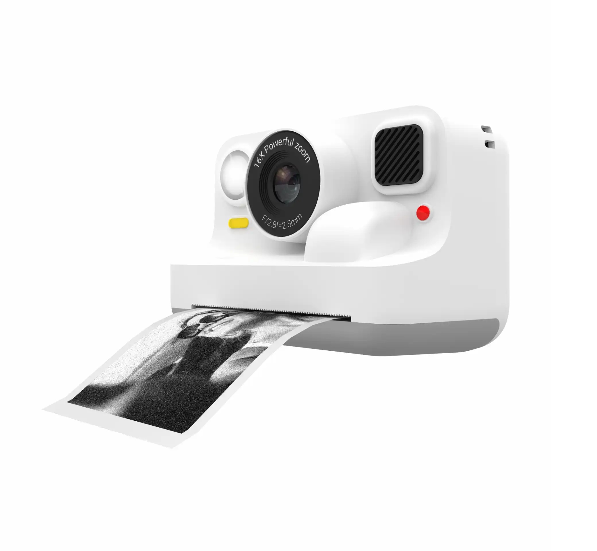 Denver Kids Photo Digital Camera 48MP Thermal Printer & BT Print KPC-1374BTW White