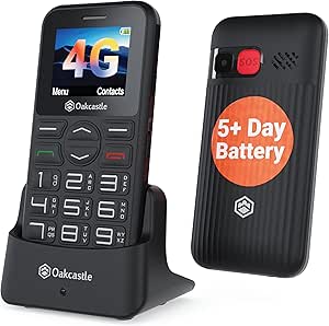 Majority Oakcastle F300 Mobile Feature Phone Seniors Model 4G/SOS/Camera