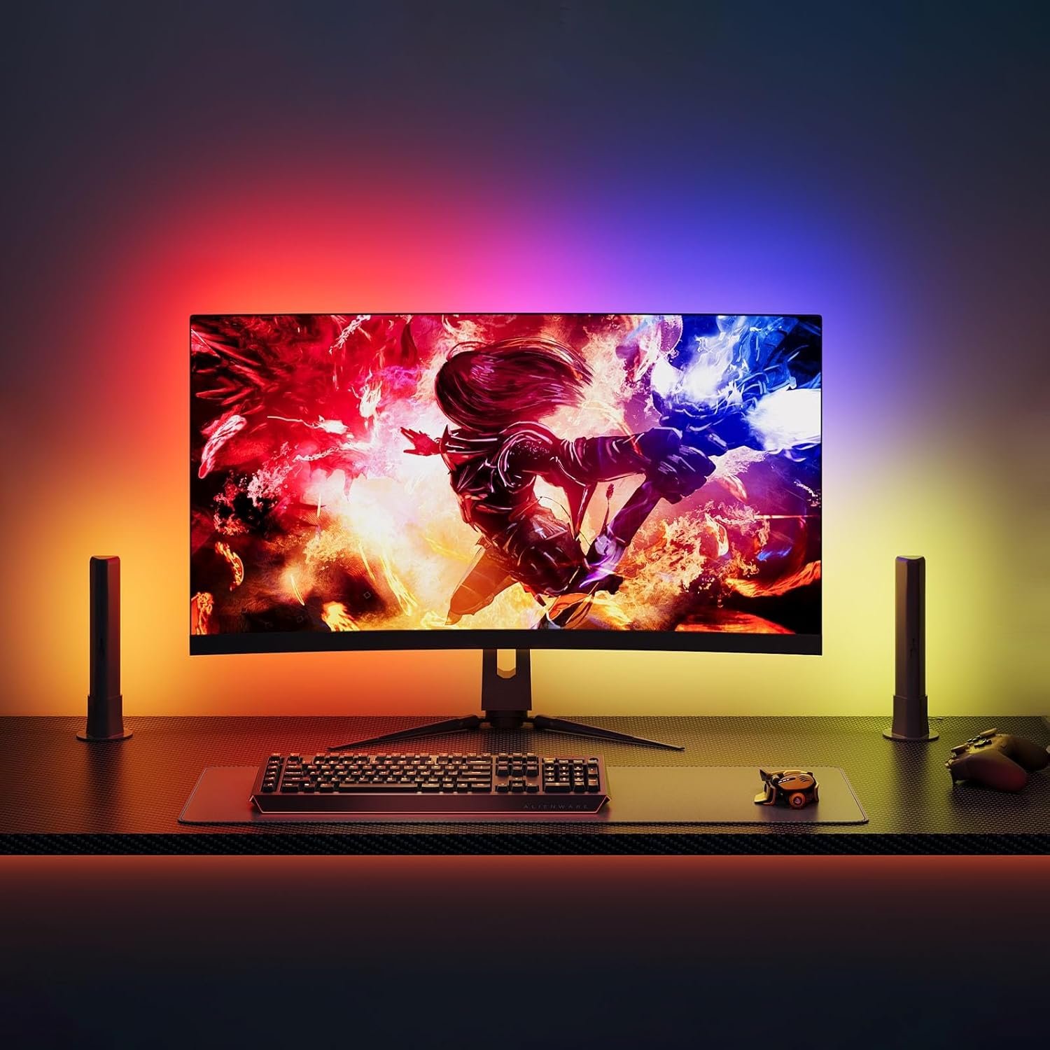 Govee H6608 Monitor Back Light Strip & 2x Light Bars Gaming Set
