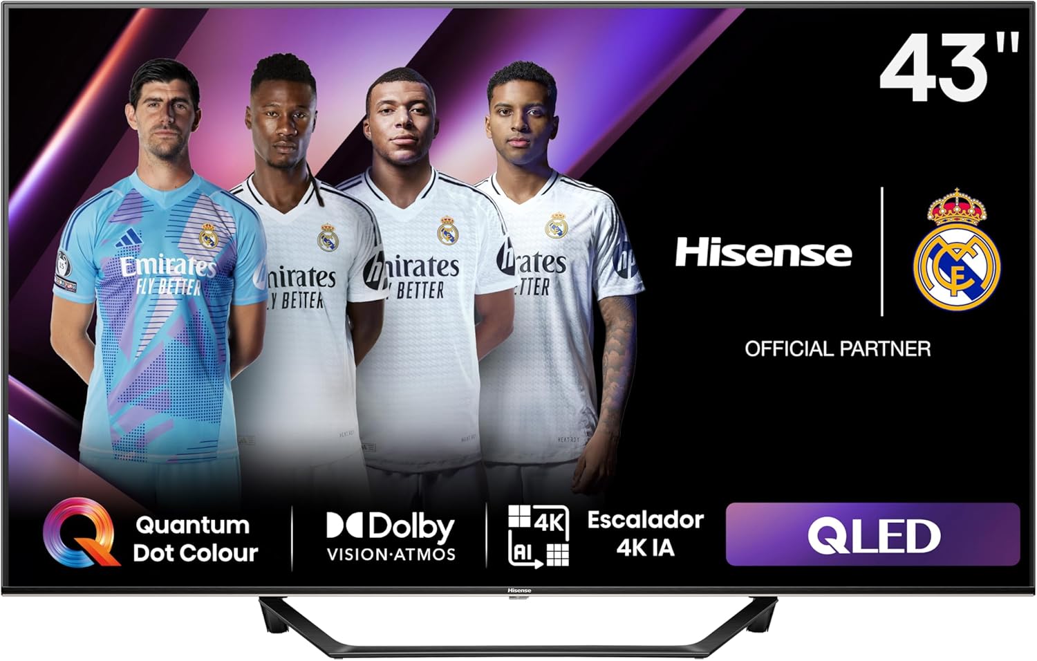 Hisense 43A7NQ 43'' 4K Smart QLED TV