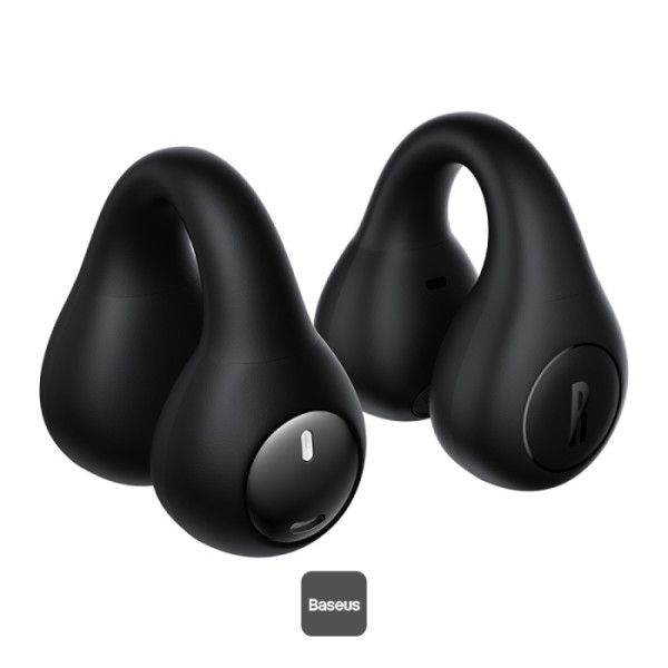 Baseus Headphones Open Ear AirGo 1 Ring Black