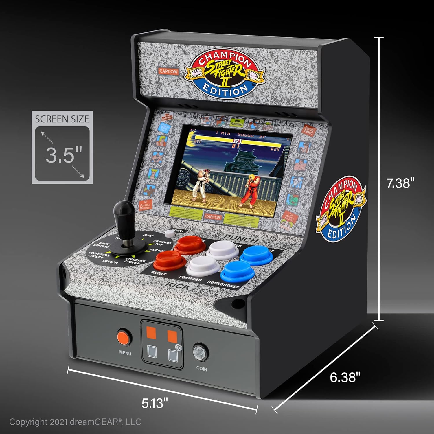 My Arcade  MICRO PLAYER  STREET FIGHTER II CHAMPION EDITION