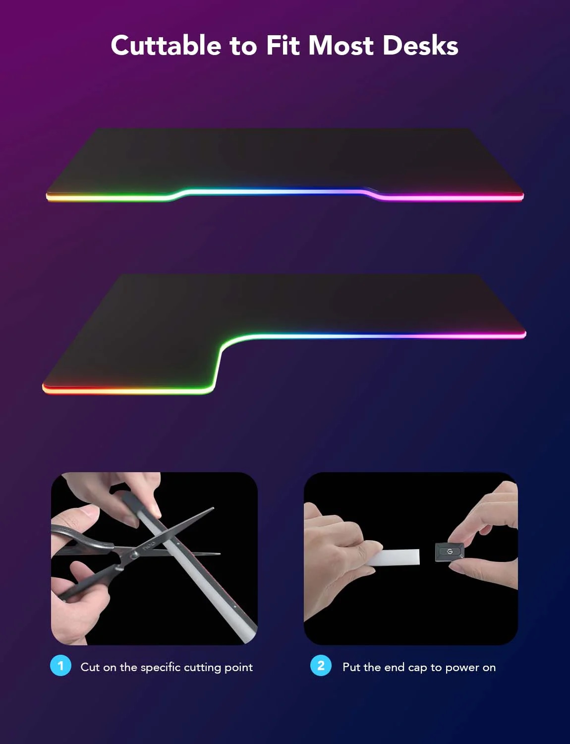 Govee Gaming Neon Table Light 3m H61C3