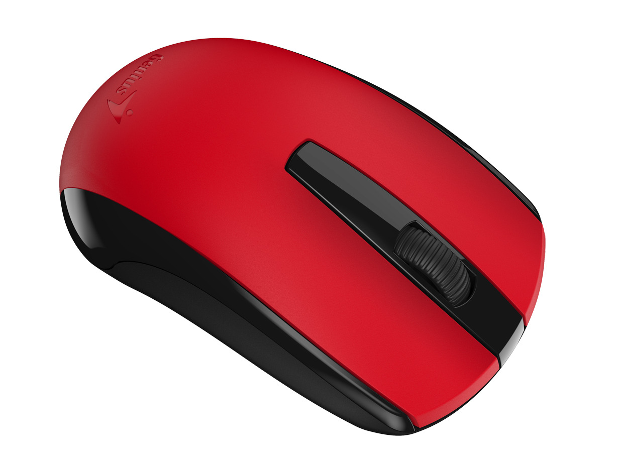 Genius Mouse Wireless Rechargeable ECO-8100 Red