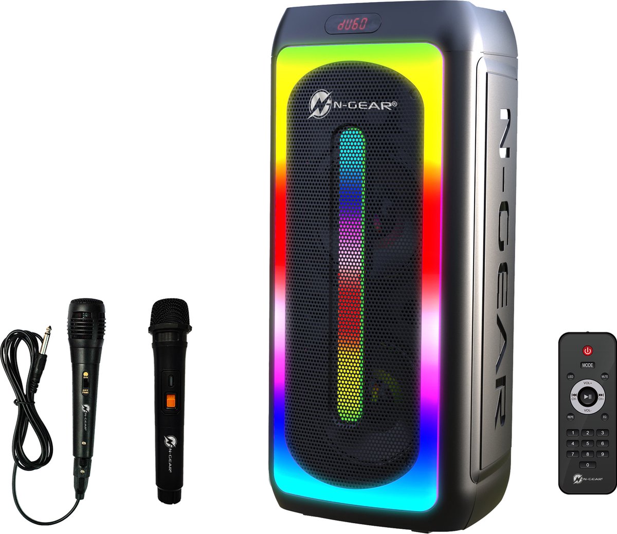 N-Gear JUKE 808 LGP Portable Karaoke Speaker with Lights