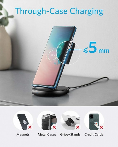 Anker PowerWave II 15W Wireless Stand Black