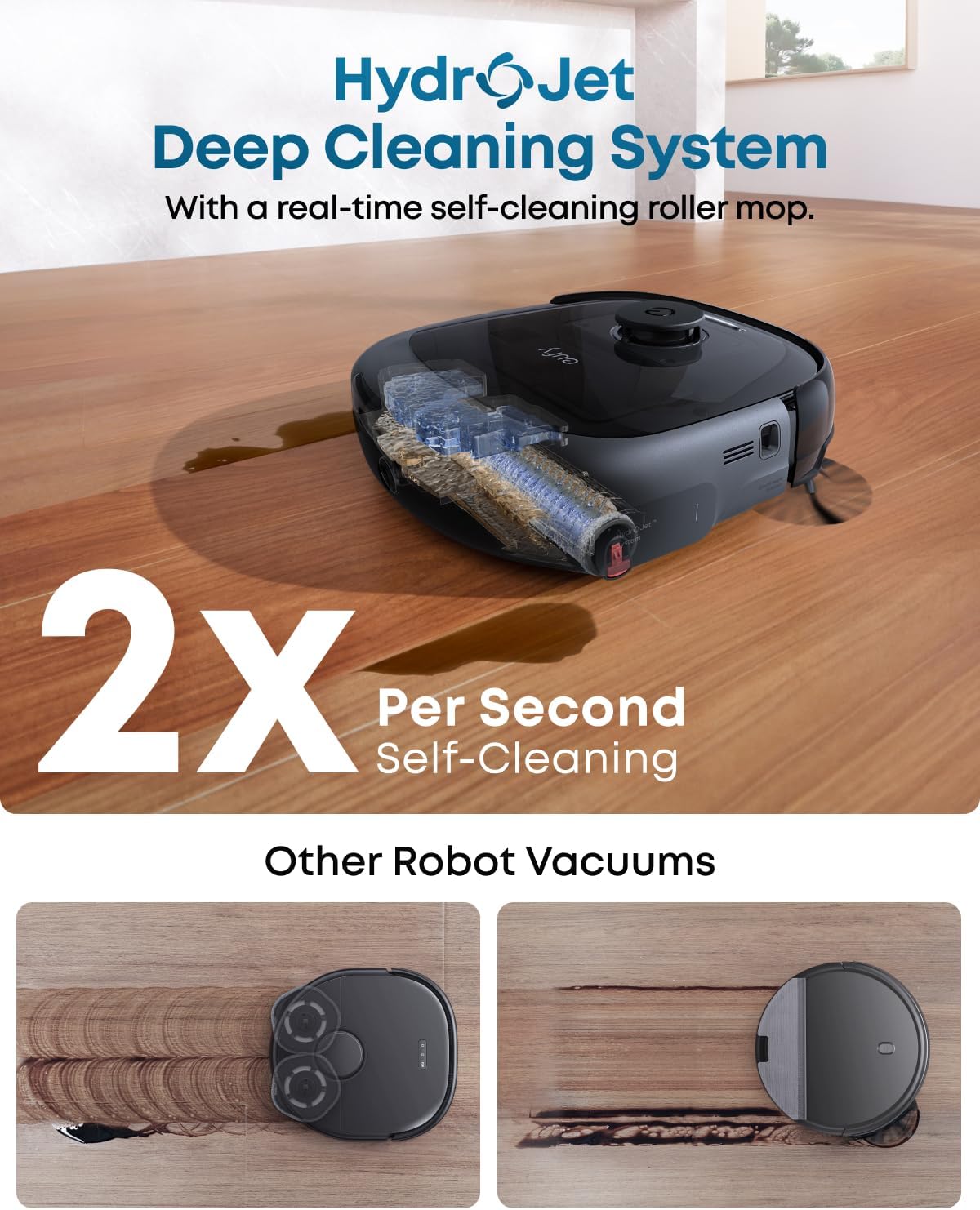 Anker Eufy Robot Vacuum Omni E28 with FlexiOne Portable Deep Cleaner