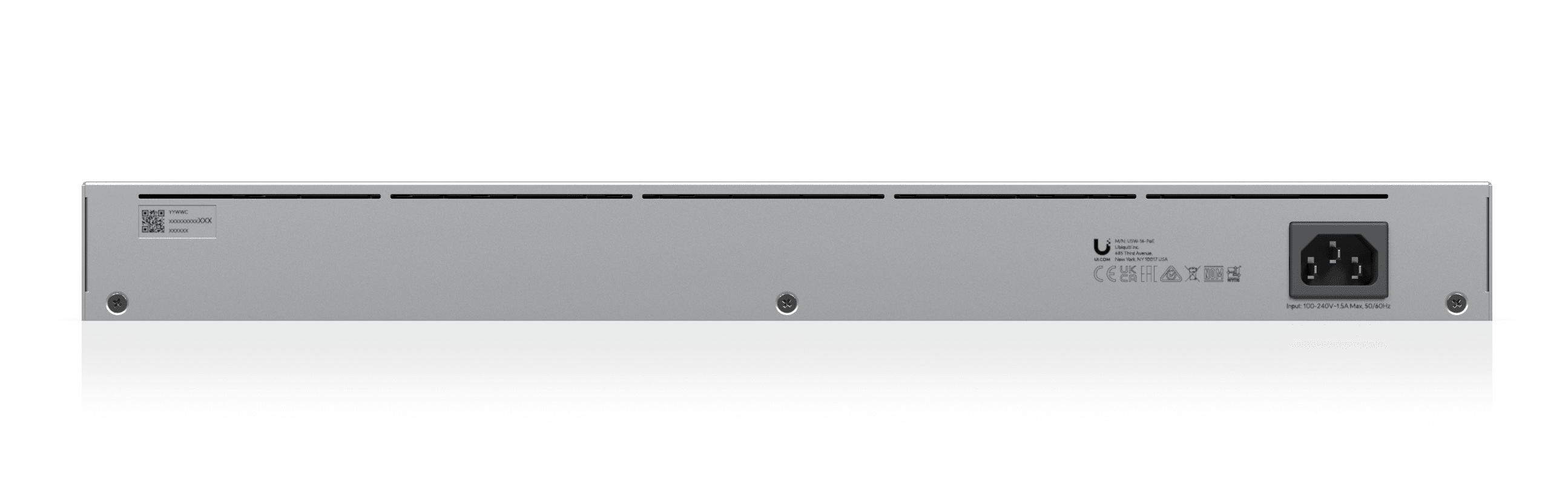 Ubiquity UniFi Switch 16 Ports Gigabit 8PoE, 2xSFP USW-16-POE (42W)