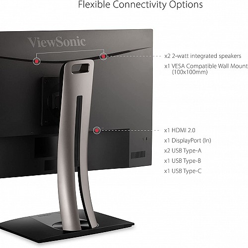 Viewsonic VP2756-4K PRO COLOR Monitor 27'' 4K SRGB IPS Panel