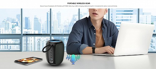 Genius Mobile Speaker Portable BT 5W SP-915BT Black