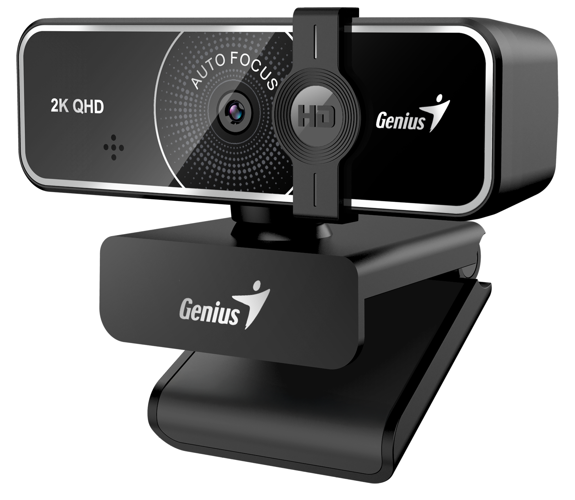 Genius PC Web Camera 2K w/Tripod, AF USB-A+C FaceCam 3000AF