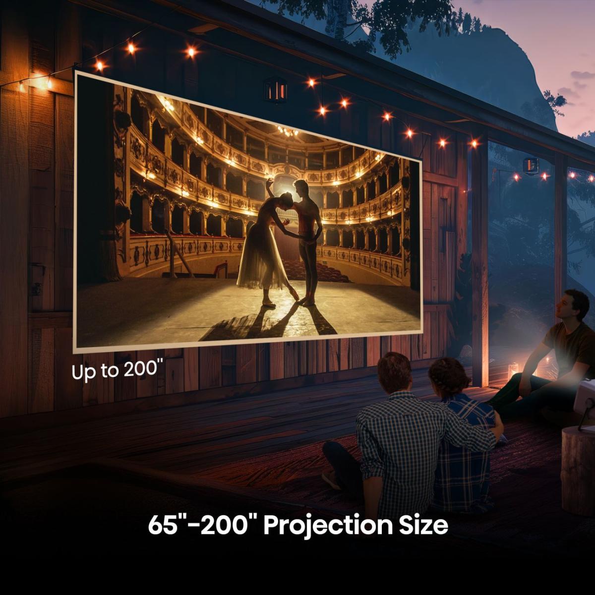 Hisense M2SE Pro 4K Laser Portable Mini Projector
