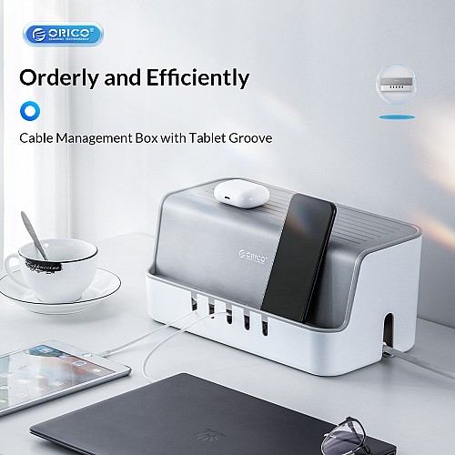 Orico Cable Organizer Management Box with Tablet Stand CMB-X18