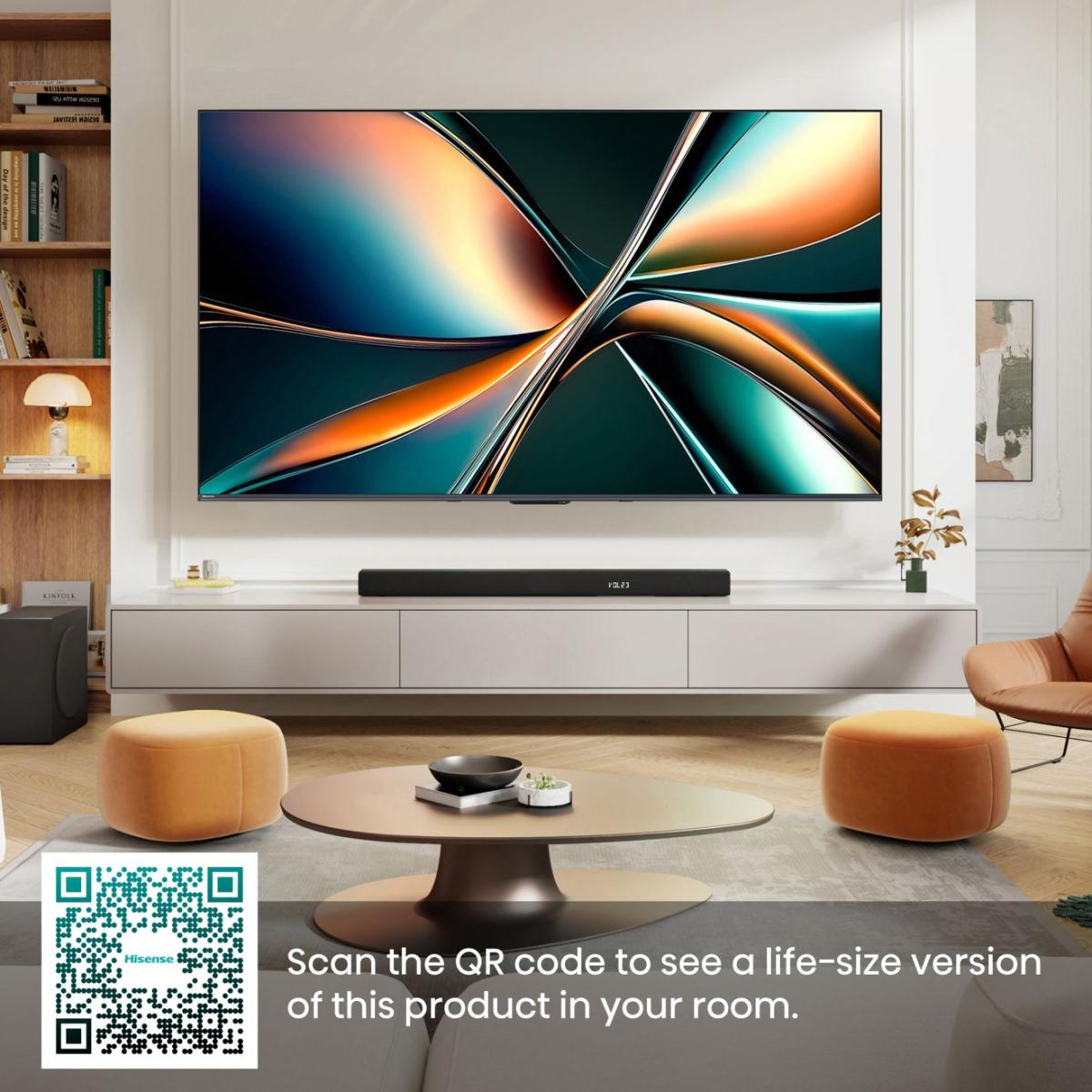 Hisense 100U7Q 100'' 4K Smart QLED MINI LED 144hz TV