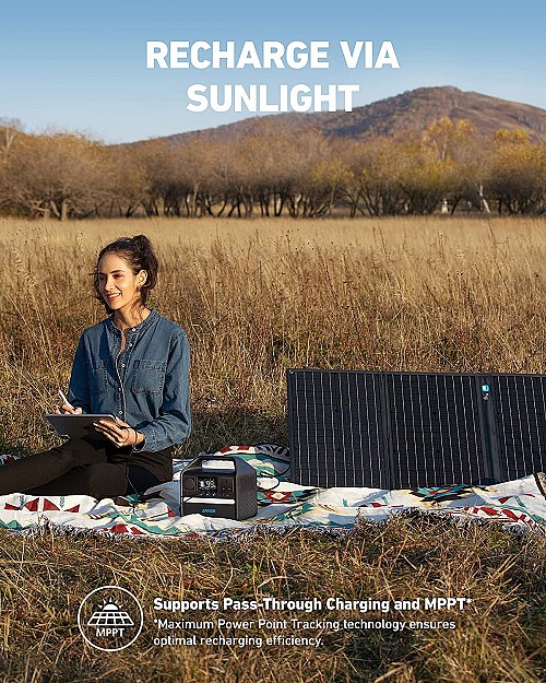 Anker SOLIX Powerhouse 521 Portable Power Station 256WH UK