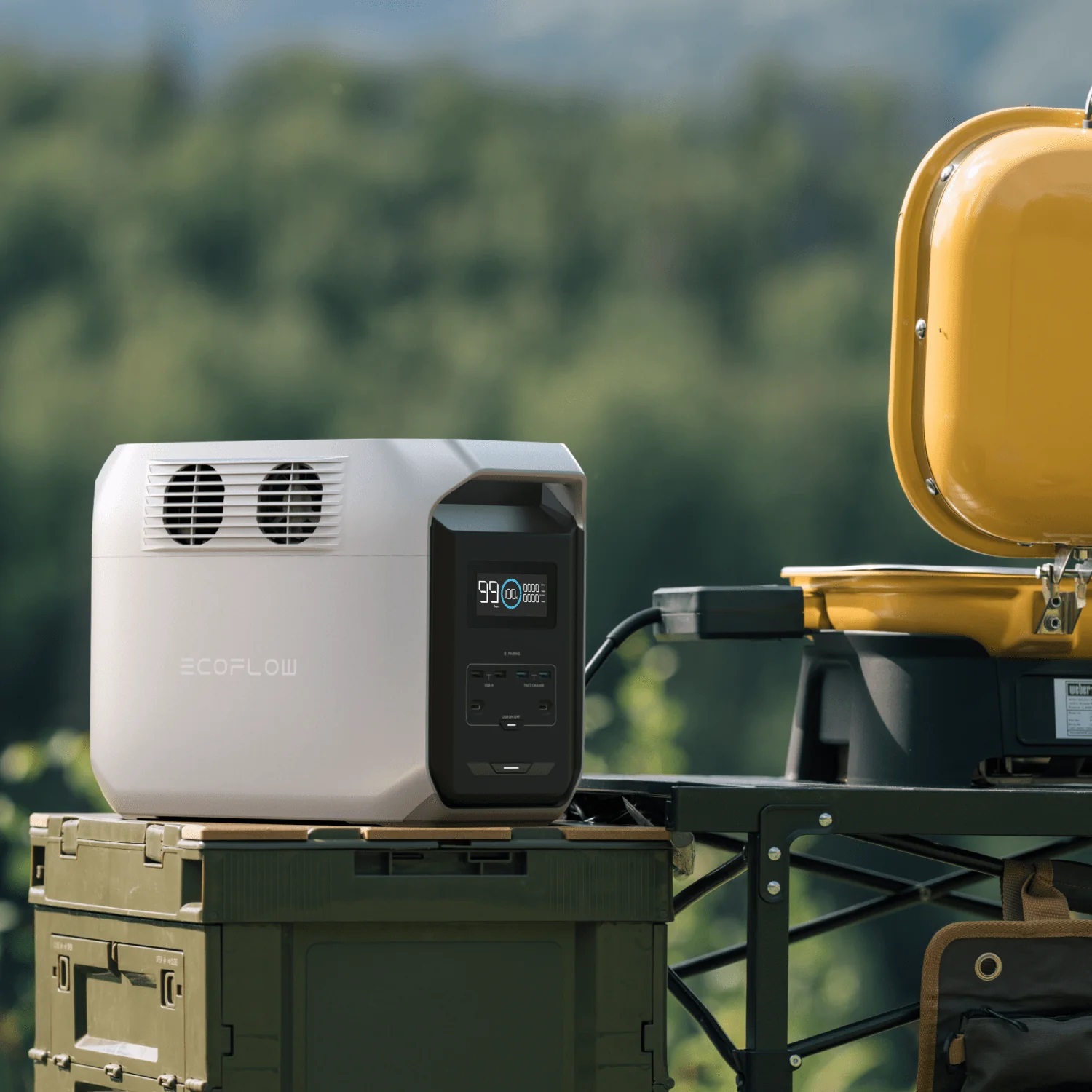 EcoFlow DELTA 3 1500mah Portable Power Station 1500Wh 1800W