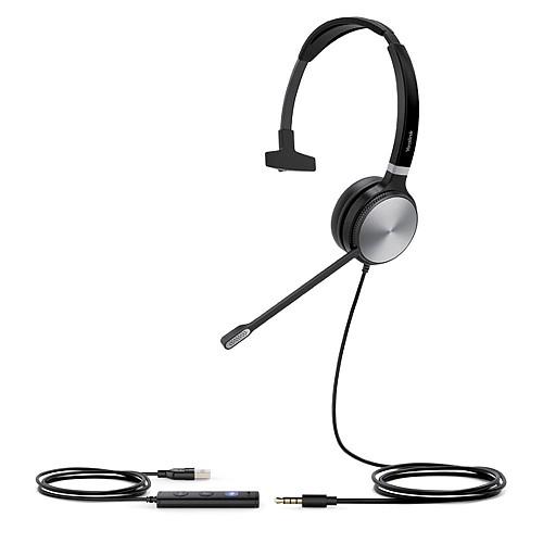 Yealink UH36 Mono Noise Cancelling Headset USB/3.5mm Teams