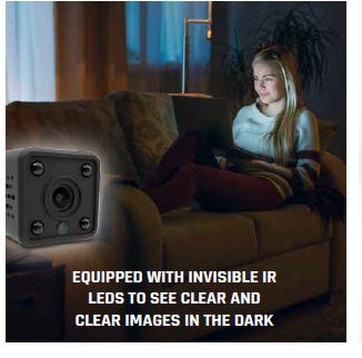 GBC HeyCam Mini HD Indoor WiFi Camera (Built-in Battery)