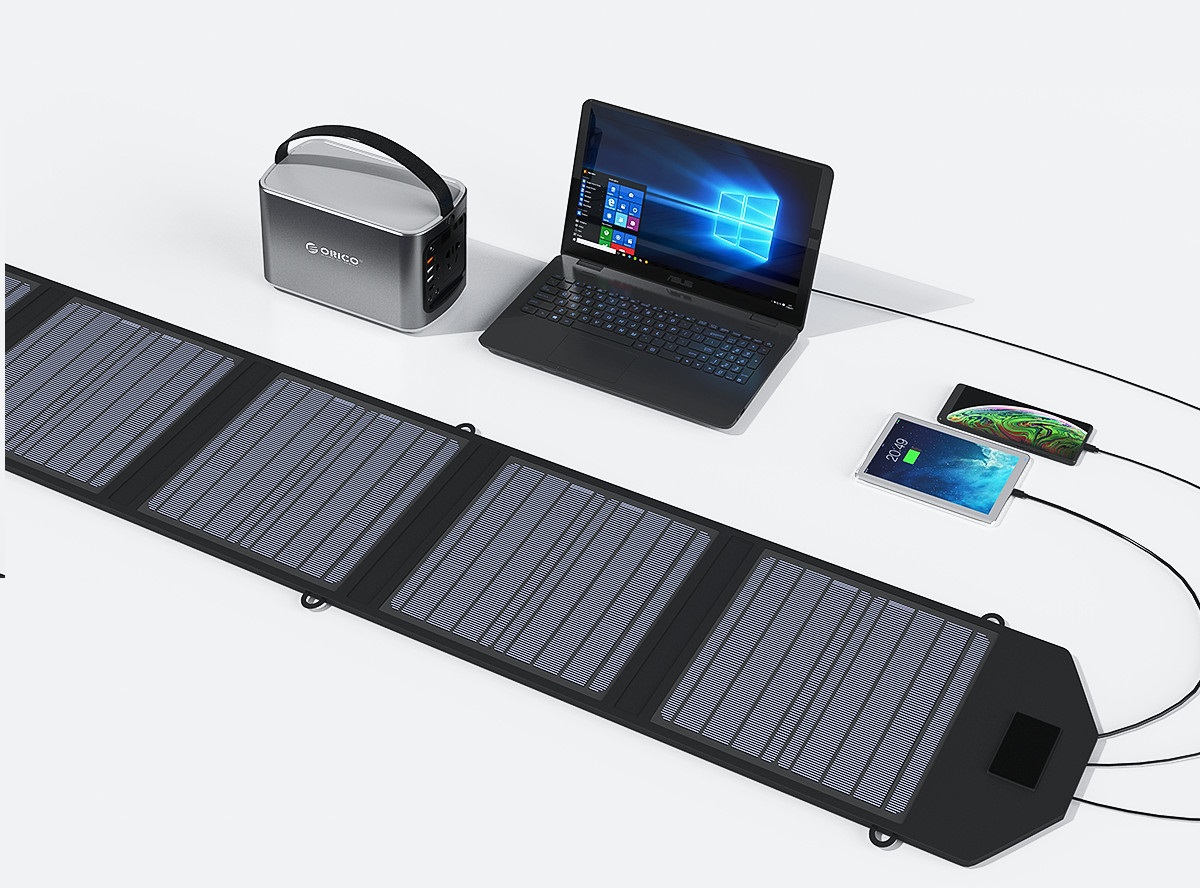 Orico Power Station Solar Panel Charger SCP2-100