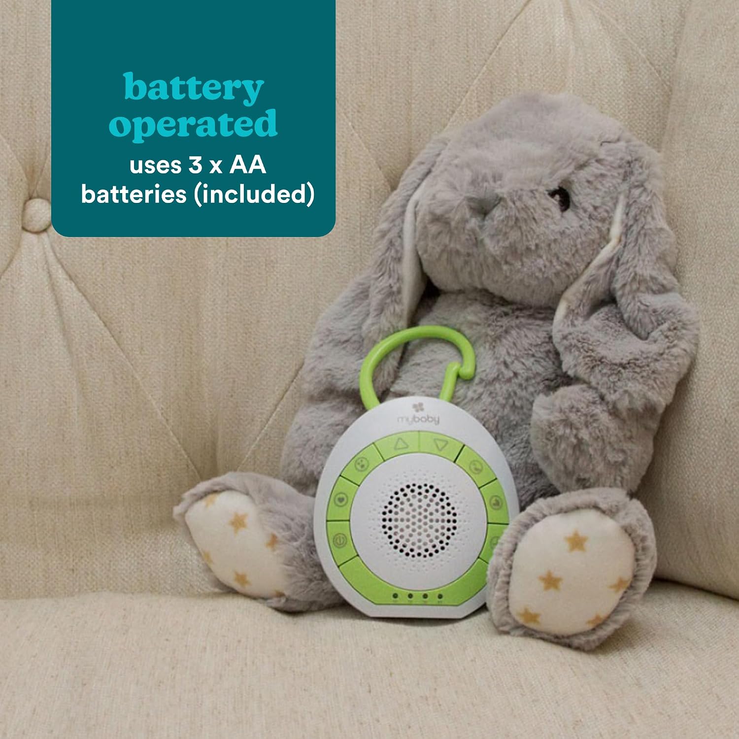 Homedics VA MyBaby Baby Soother Sleep Aid SoundSpa On‐The‐Go