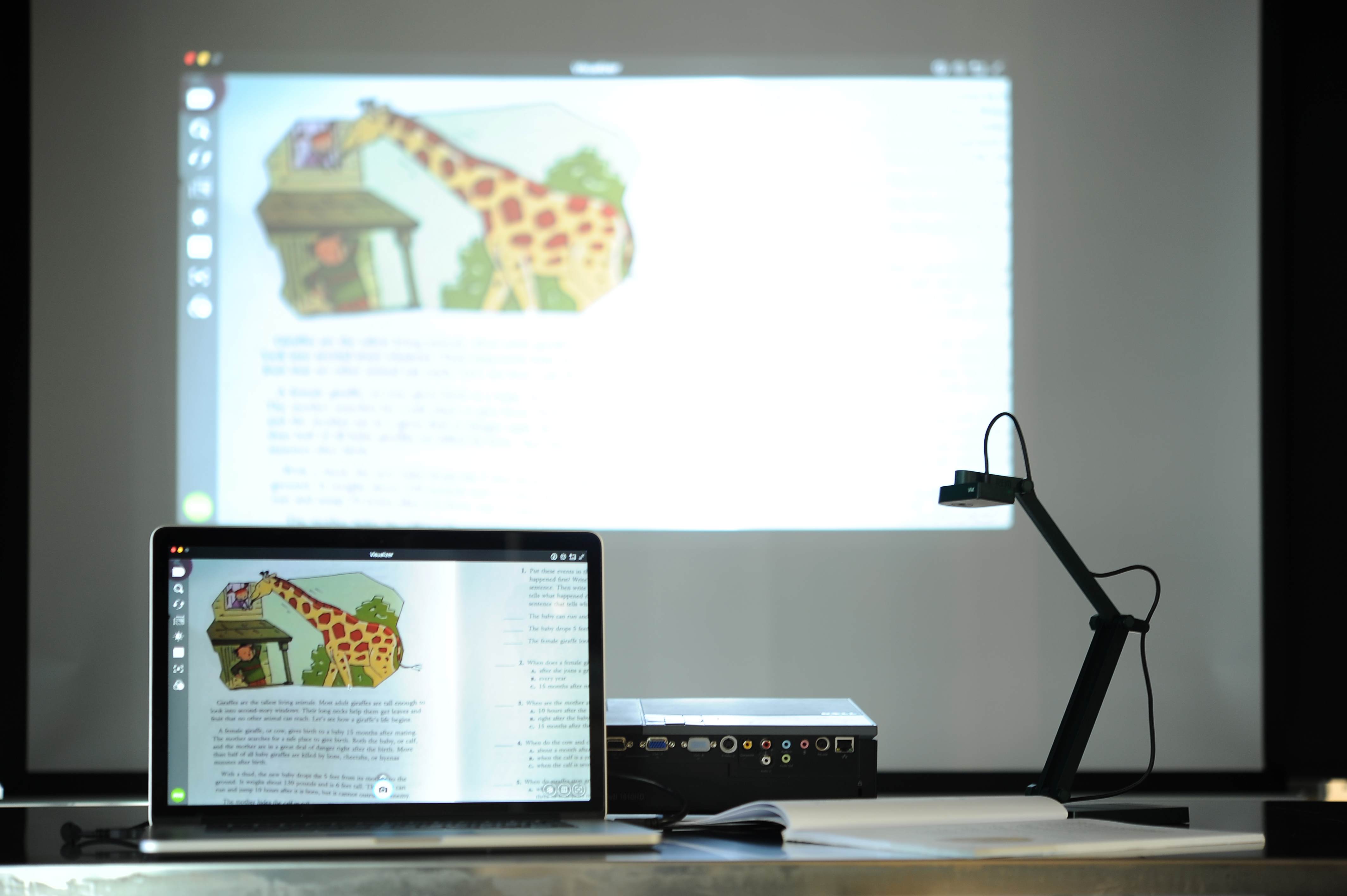 IPEVO V4K Ultra HD 8MP USB Document Camera Visualiser