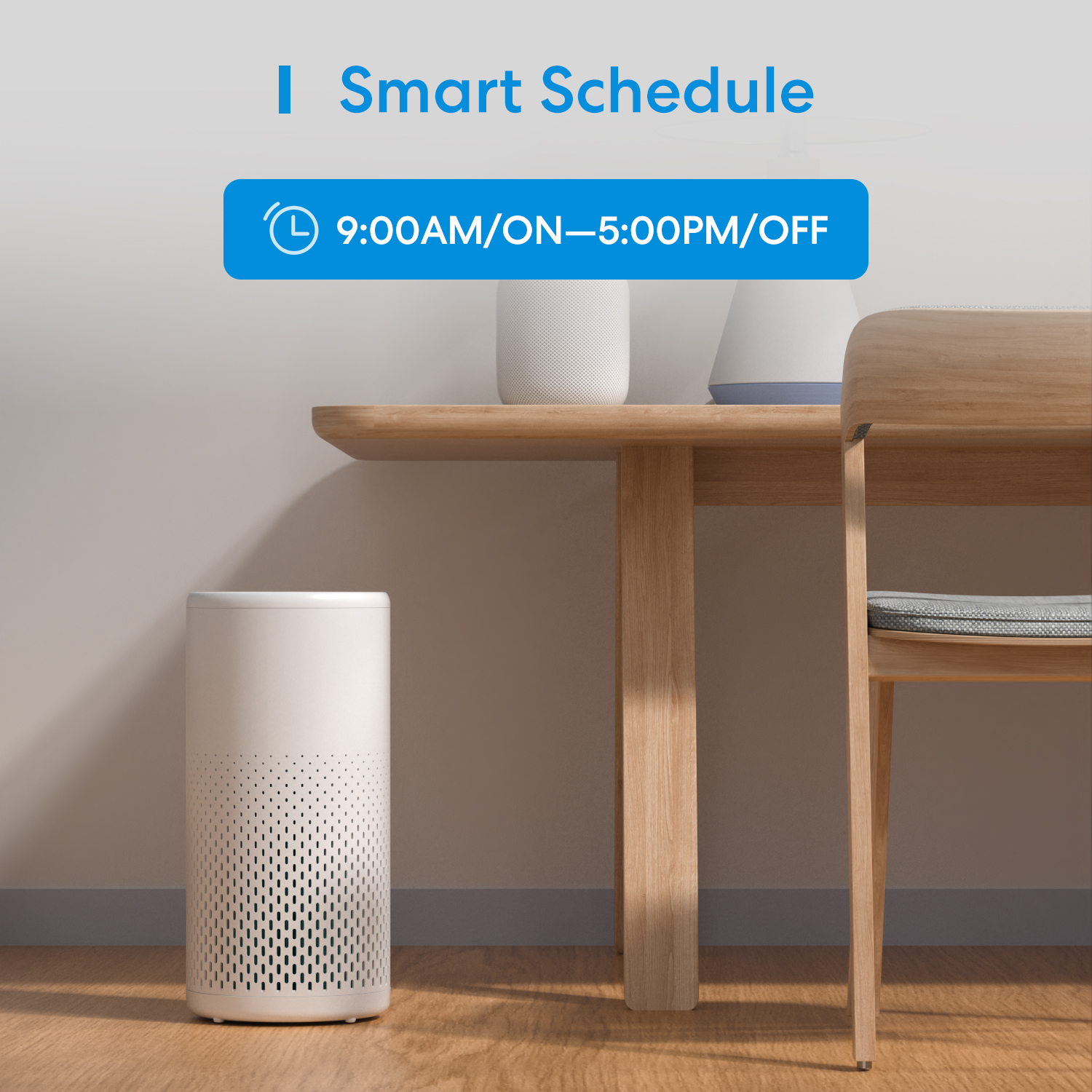 Meross  Homekit Smart Wi-Fi HEPA 13 Air Purifier MAP100HK-UK