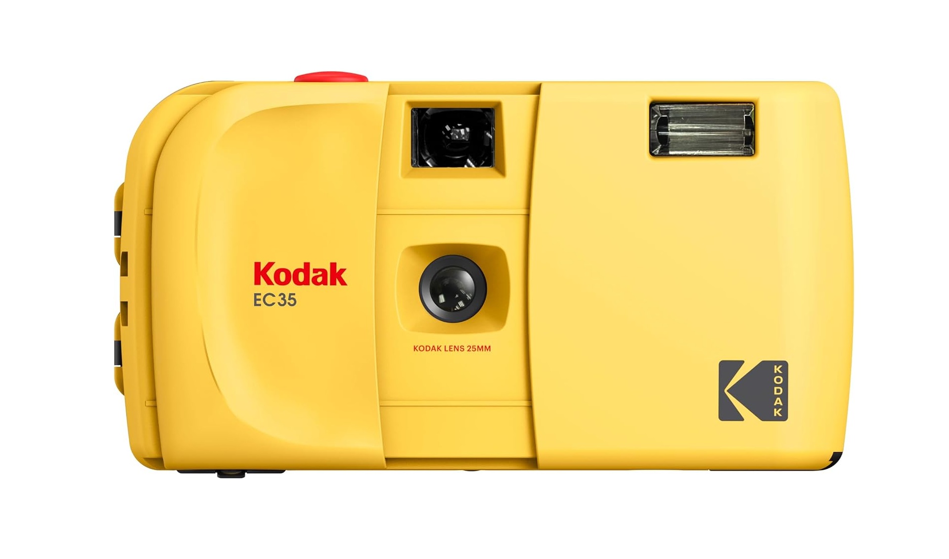 Kodak Camera Analogue Film EC35 Built-in Flash Butter Yellow