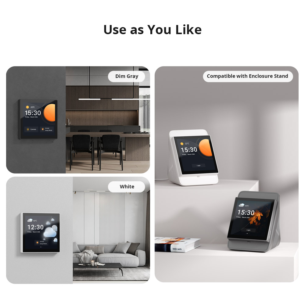 Sonoff Wifi Smart NS Panel Pro with Full Touch Display White