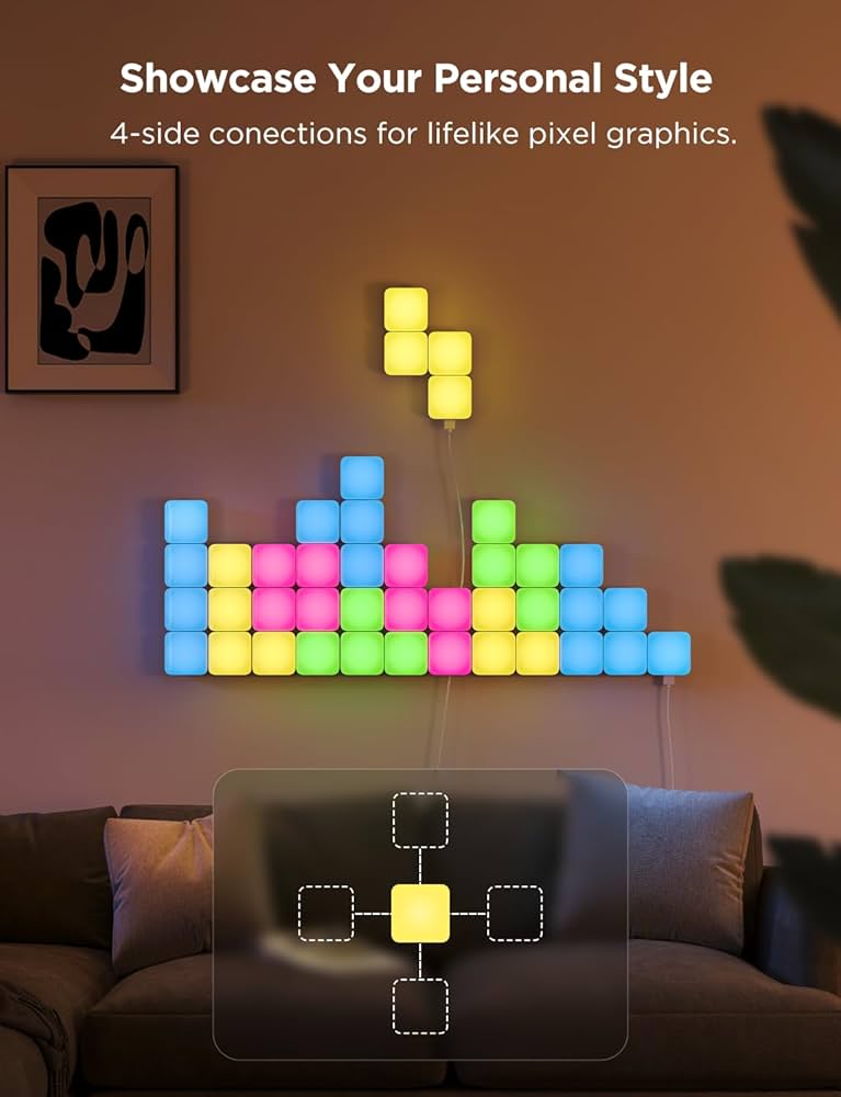 Govee Gaming Smart Mini Panel Lights (10pcs)