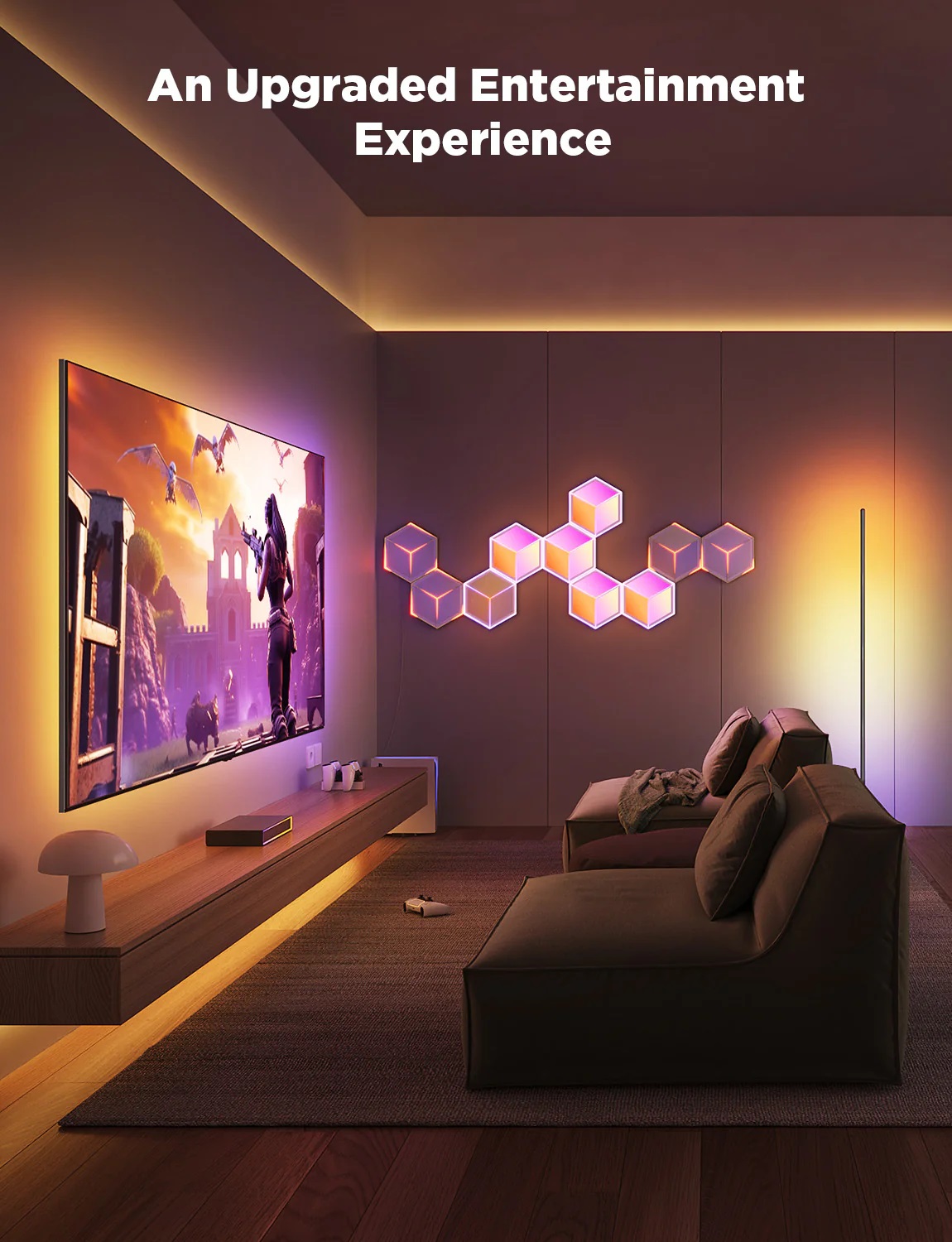 Govee Gaming Wall Glide Hexa Ultra Light Panels 1pcs (EU)